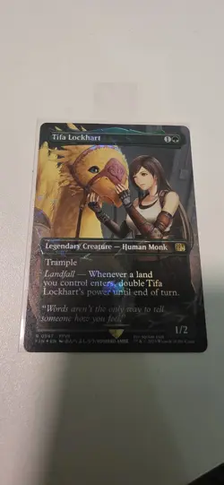 Tifa Lockhart (Borderless) (Chocobo Track Foil) Final Fantasy Foil - Image 2