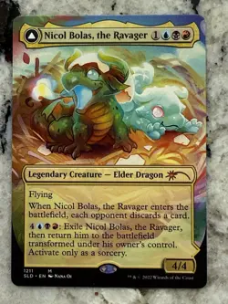 Nicol Bolas, the Ravager Display Commander (Thick Stock) Secret Lair Drop | MTG - Image 1