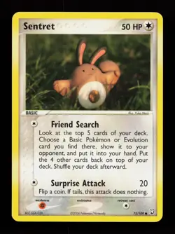 Sentret 75/109 Yuka Morii Common Team Rocket Returns Pokemon Card - Image 1