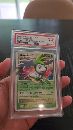 SHAYMIN LV.X - HOLO - PSA 6 - BLACK STAR PROMO - 2009 Pokemon #DP39 - Image 2
