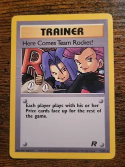 Here Comes Team Rocket! - 71/82 - Pokemon Team Rocket Ex NM - Image 1