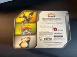 Pokemon 2019 Collector's Tag Team Tin Celebi & Venusaur GX Factory Sealed - Image 3