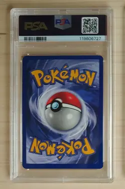 1999 Pokemon Abra 043/102 Base Set Regular PSA 8 - Image 2