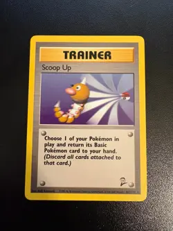 Pokemon Base Set 2 Scoop Up 107/130 Rare - Image 1