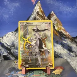 Arceus - XY83 Pokemon XY Promo - Holo ? Damaged - Image 1