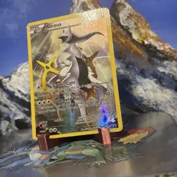 Arceus - XY83 Pokemon XY Promo - Holo ? Damaged - Image 2