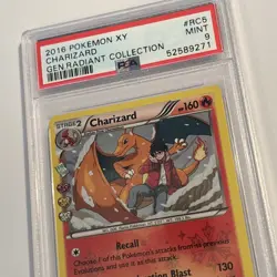 Pokemon PSA Charizard Holo Graded Radiant Collection #RC5 - Image 1