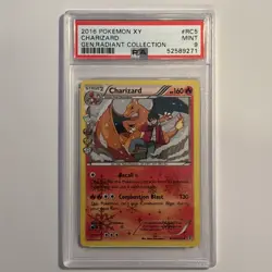 Pokemon PSA Charizard Holo Graded Radiant Collection #RC5 - Image 2
