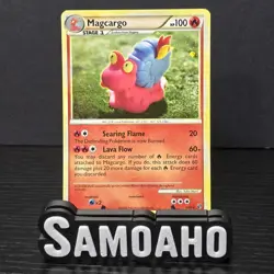 2010 Pokemon Undaunted Magcargo 6/90 Holo - Image 1