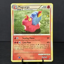 2010 Pokemon Undaunted Magcargo 6/90 Holo - Image 2