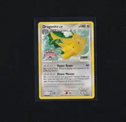 2008 Dragonite 2/146 National Championship Staff Promo Pokemon English Vintage - Image 1