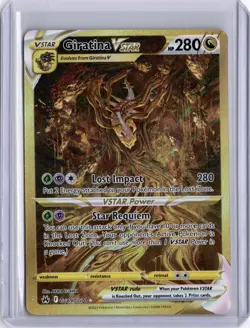 Giratina VSTAR 2023 Crown Zenith Pokemon GG69/GG70 Full Art TCG - Image 1