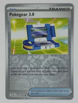 Pokegear 3.0 084/086 Reverse Holo Uncommon Black Bolt Pokemon TCG NM - Image 3