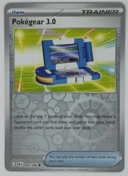 Pokegear 3.0 084/086 Reverse Holo Uncommon Black Bolt Pokemon TCG NM - Image 5