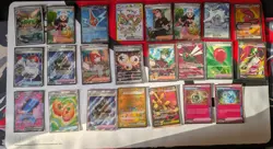 HUGE Pokemon TCG Lot! 50+ EX/20+ UR/25+ Illus Rare, Sealed Promos & ETBs - Image 3
