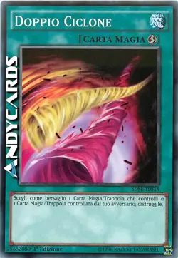 DOPPIO CICLONE • (Double Cyclone) • Comune • SDSE IT033 • 1Ed • Yugioh! - Image 1