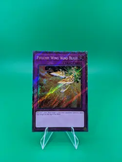 Yu-Gi-Oh! Phoenix Wing Wind Blast RA03-EN149 Platinum Secret Rare - Image 1