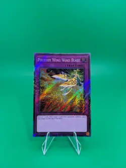 Yu-Gi-Oh! Phoenix Wing Wind Blast RA03-EN149 Platinum Secret Rare - Image 2