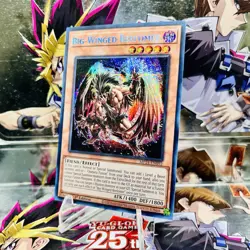 Yugioh Big Winged Berfomet MP24-EN092 Prismatic Secret Rare 1st Ed NM - Image 1