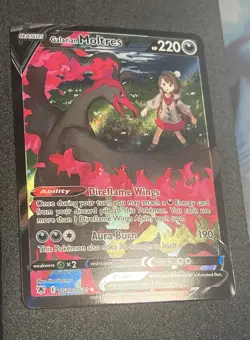 POKEMON CARD GALARIAN MOLTRES V FULL ART TG20/TG30 SWSH10 ASTRAL RADIANCE - Image 4