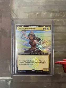 SDCC 2025 Magic The Gathering X Avatar Katara The Fearless Promo Card IN HAND - Image 1