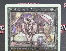 MTG Nettling Imp- Signed Quinton Hoover -3rd Edition Magic the Gathering Card - Image 3