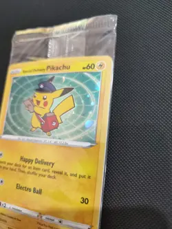Special Delivery Pikachu SWSH074 Sword & Shield Promo Cards Holo SEALED Mint - Image 4