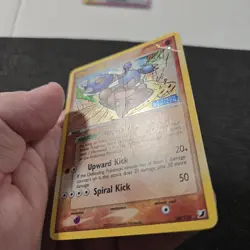 Pokemon TCG Unseen Forces Hitmontop Holo Rare Card 26/115 Heavily Played - Image 3