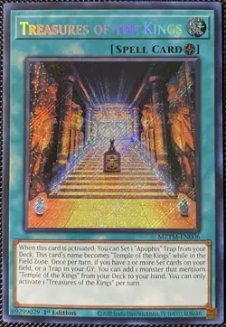 Treasures of the Kings MZTM-EN006 Maze of the Master 1st Edition - Yugioh Card - Image 1