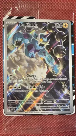 Thundurus 209 Sv: Scarlet & Violet Promo Cards Holo SEALED - Image 1