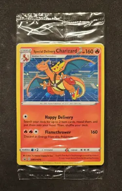 Special Delivery Charizard SWSH075 SWSH: Sword & Shield Promo Card Holo - Image 1