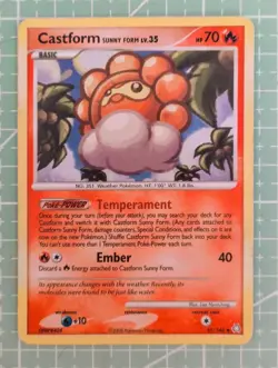 51/146 Castform Sunny form Uncommon: Legends Awakened Pokemon Trading Card Game - Image 1