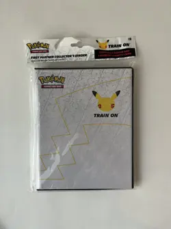 Pokemon TCG 25th Anniversary First Partner Collector’s Binder Pikachu Card Jumbo 820650809606 - Image 1