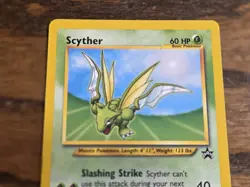 Pokemon Wotc Black Star Promo # 45 SCYTHER *nice card look* - Image 2