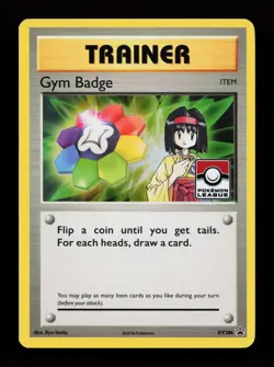 Gym Badge (Erika) XY206 Promo XY Promos Pokemon Card - Image 1