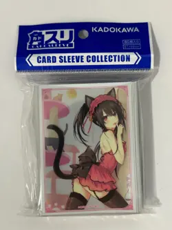 Kadokawa Kado Suri Card Sleeve Vol.24 (KS-73) Date A Live Kurumi Tokisaki - Image 1