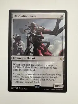 Desolation Twin MTG Magic the Gathering Card NM Near Mint BFZ - Image 1