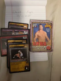 WWE Raw Deal CCG : Eddie Guerrero card lot - Image 1