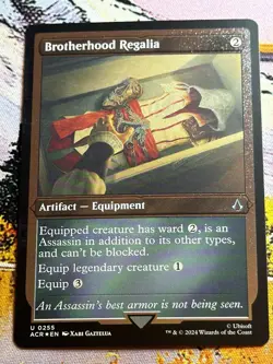 Brotherhood Regalia (Foil Etched) - Universes Beyond: Assassin's Creed - Image 2