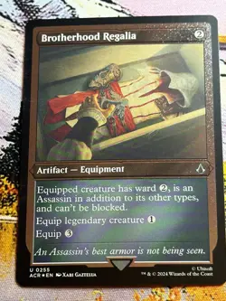 Brotherhood Regalia (Foil Etched) - Universes Beyond: Assassin's Creed - Image 4