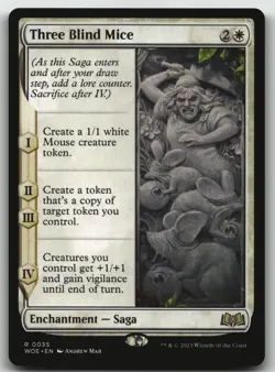 Three Blind Mice R Wilds of Eldraine 35 LP - Image 1