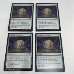 MTG 4x Talisman of Creativity Modern Horizons 231/254 Reg. Uncommon SHIPS FREE - Image 1