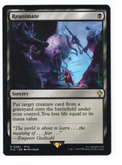 Reanimate | Regular | NM | MTG | 0282 | Rare | FIC - Commander: FINAL FANTASY - Image 1