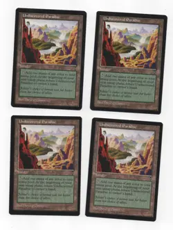 undiscovered paradise visions *4 (playset) MTG ab2 - Image 1