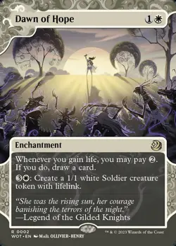MTG Dawn of Hope (2/103) Wilds of Eldraine Enchanting Tales NM - Image 1