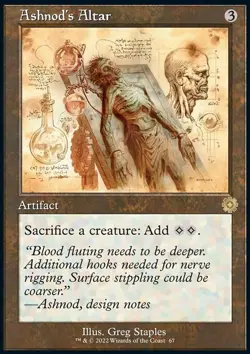 MTG Ashnod's Altar (67/126) The Brothers' War Retro Artifacts NM - Image 1