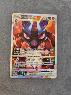 Pokemon Lucario Vstar #SWSH291 Black Star Promo English - #35 - Image 1