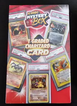 MYSTERY POKEMON: A GRADED CHARIZARD PSA/CGC/BGS DISCONTINUED BOXES! - Image 1