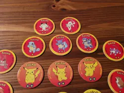 Lot of 24 1998-1999 POKEMON POGS - Pikachu, Charizard, Blastoise, Mewtwo & More! - Image 2