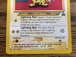 Pokemon Wotc Black Star Promo # 46/53 Electabuzz,,check pictures,,pretty - Image 3